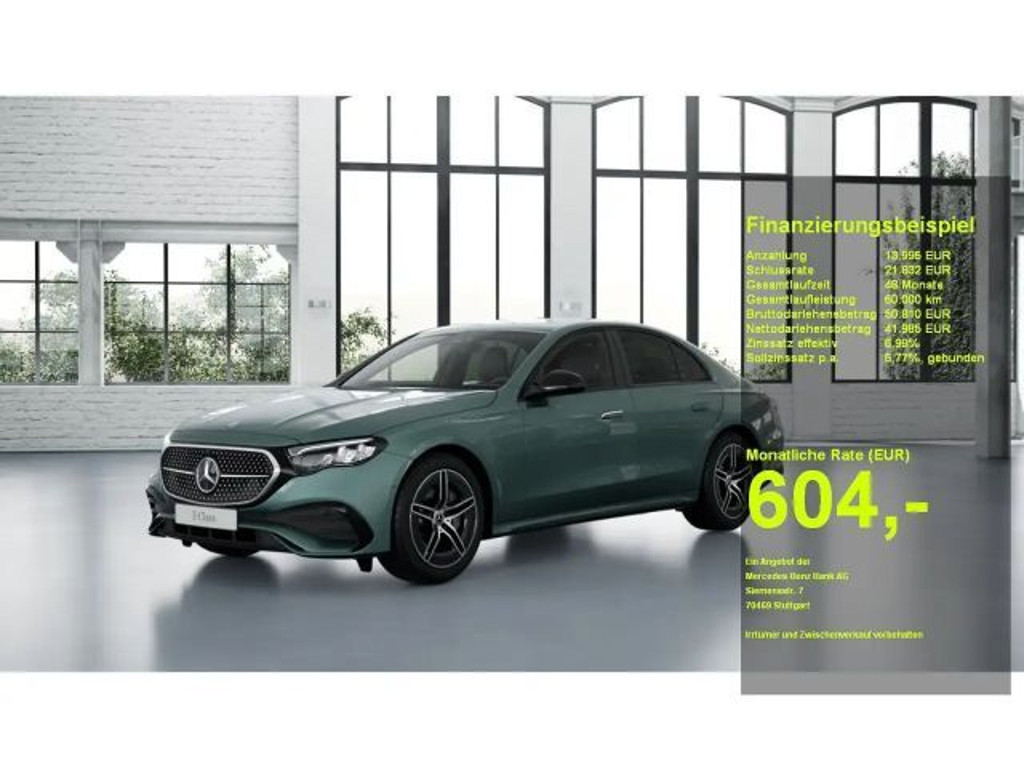 Mercedes-Benz E-Klasse 2025 Hybride Diesel