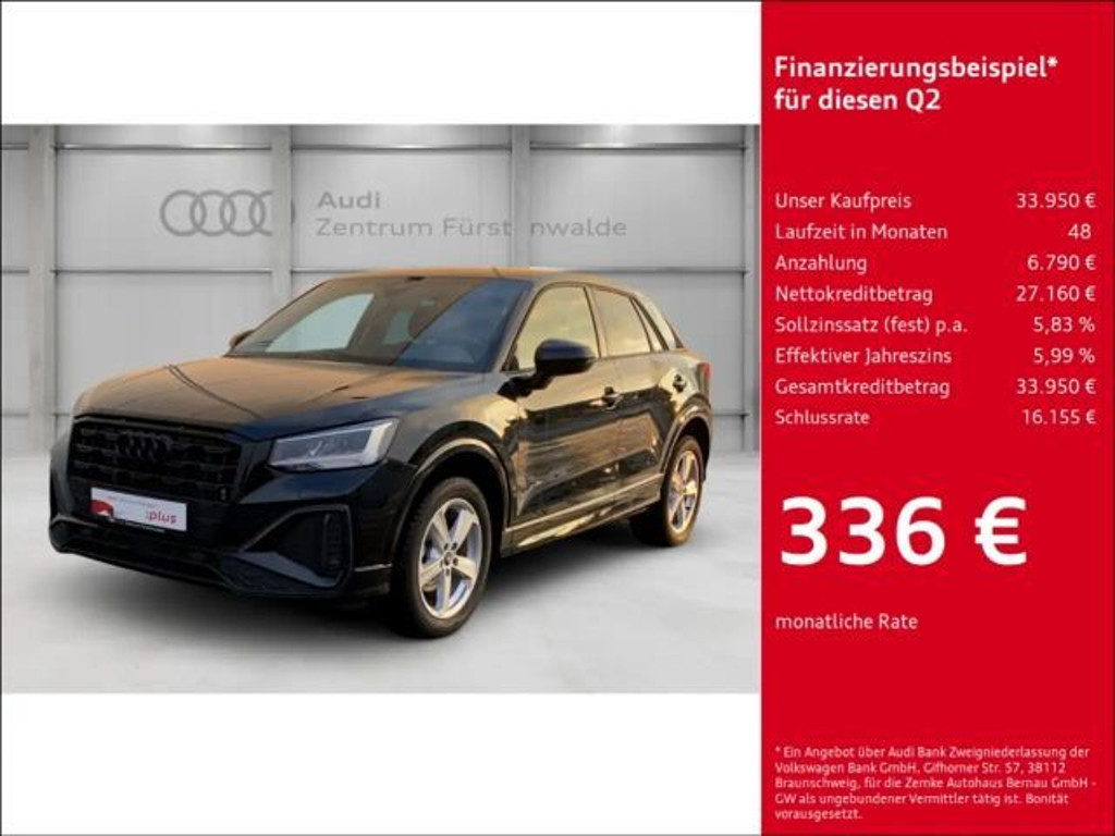 Audi Q2 2024 Benzine