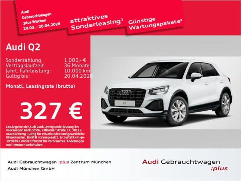 Audi Q2 2025 Benzine