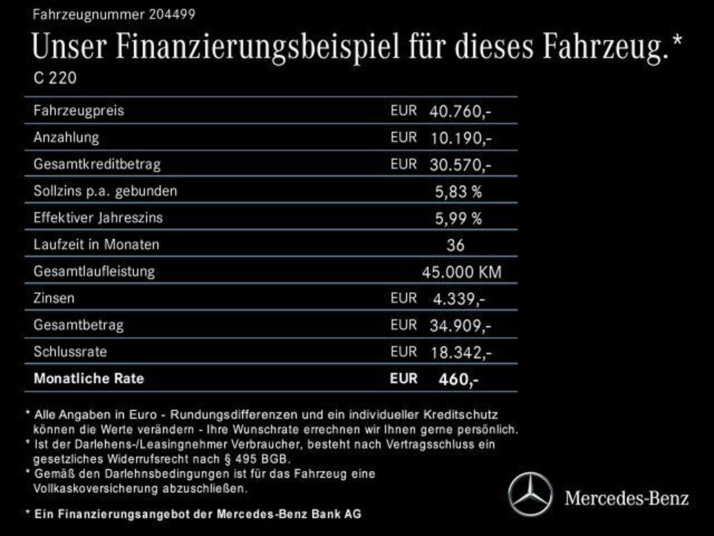 Mercedes-Benz C-Klasse