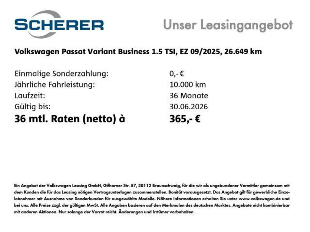 Volkswagen Passat