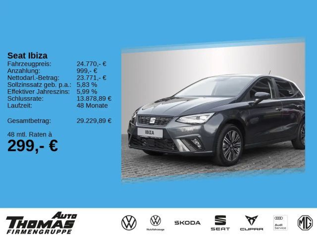 Seat Ibiza 2026 Benzine