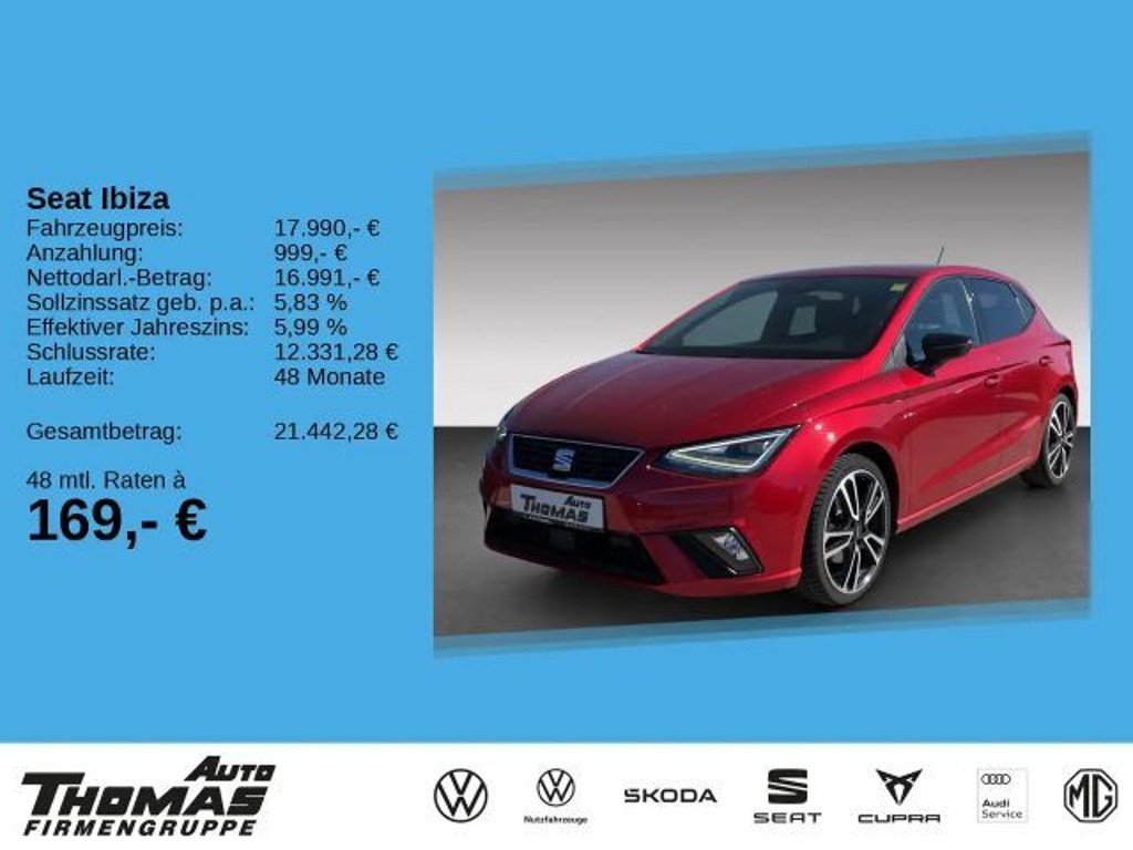 Seat Ibiza 2022 Benzine