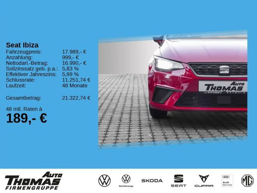 Seat Ibiza 2024 Benzine