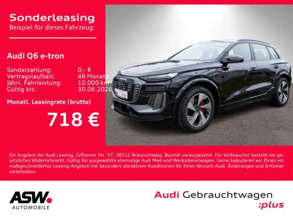 Audi Q6 e-tron 2025 Elektrisch