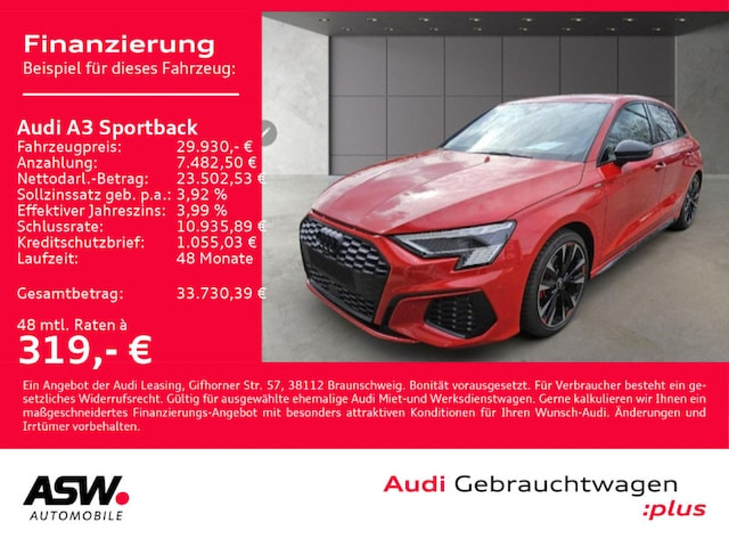 Audi A3 2023 Benzine