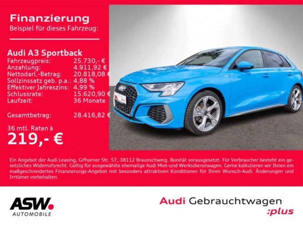 Audi A3 2023 Benzine
