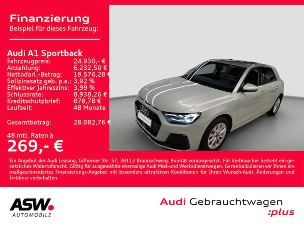 Audi A1 2025 Benzine