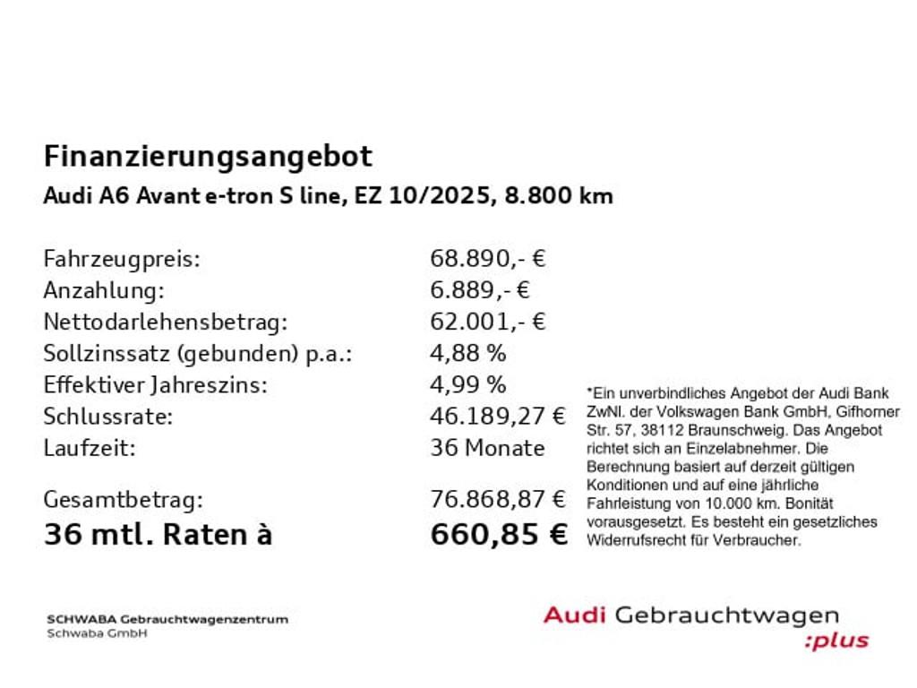 Audi A6 e-tron