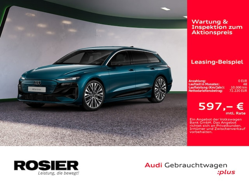 Audi A6 e-tron 2025 Elektrisch