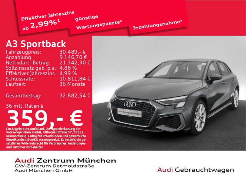 Audi A3 2022 Hybride Benzine