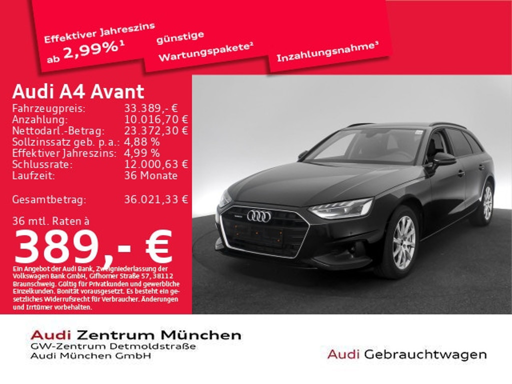 Audi A4 2024 Benzine