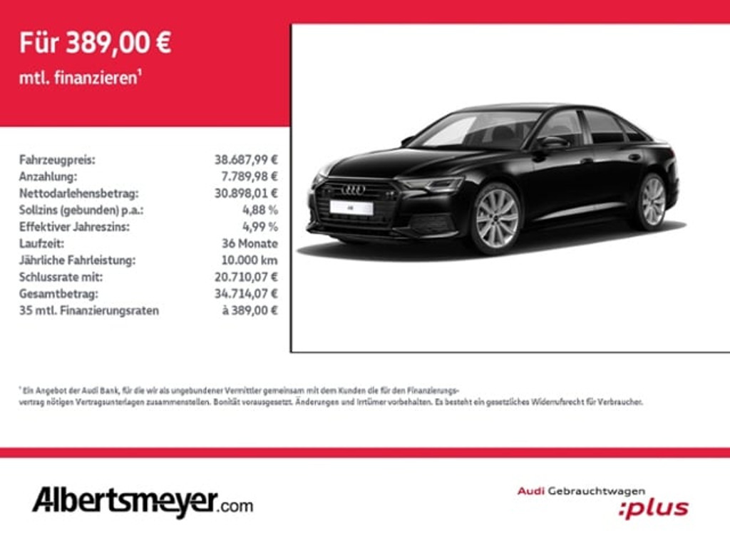 Audi A6 2022 Benzine