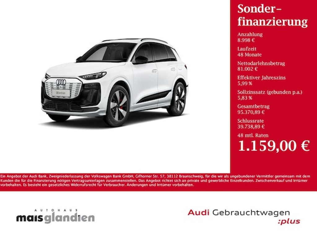 Audi Q6 e-tron 2024 Elektrisch