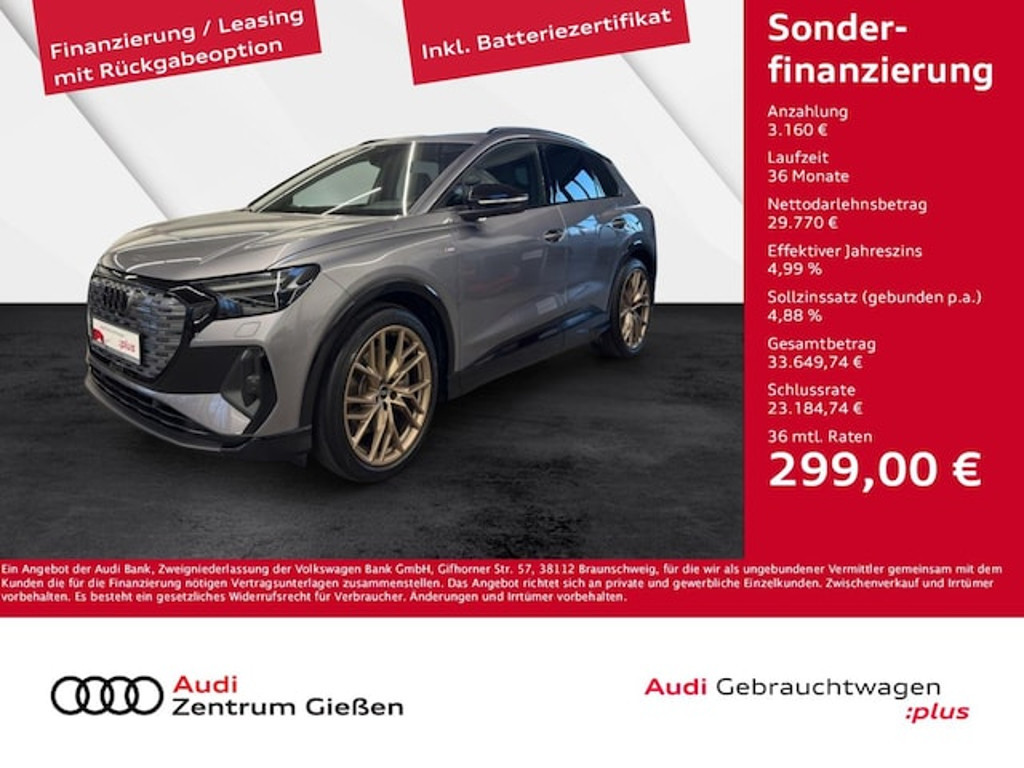 Audi Q4 e-tron 2022 Elektrisch