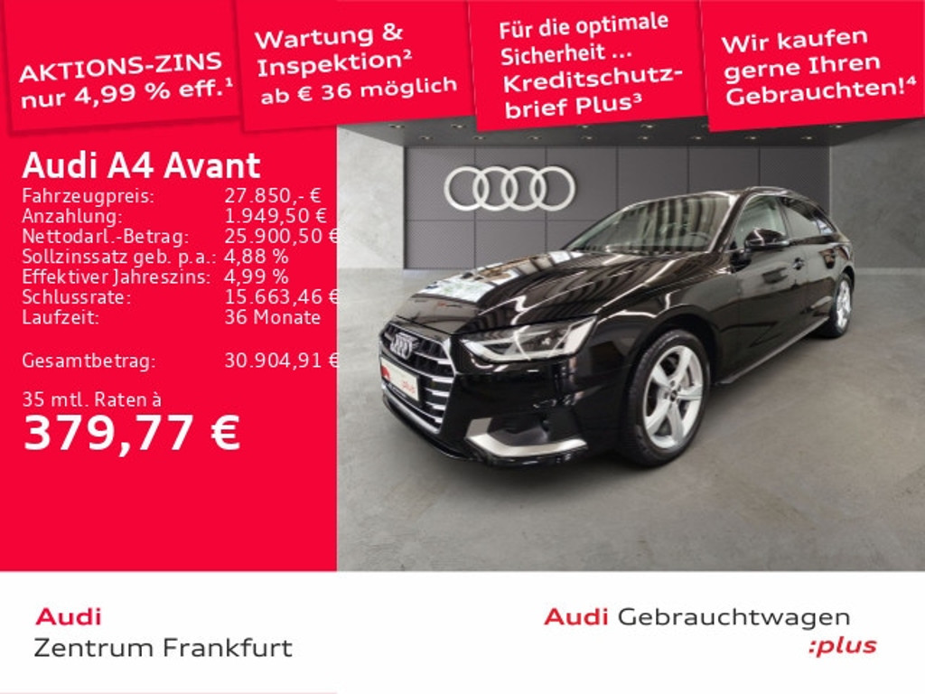 Audi A4 2023 Benzine