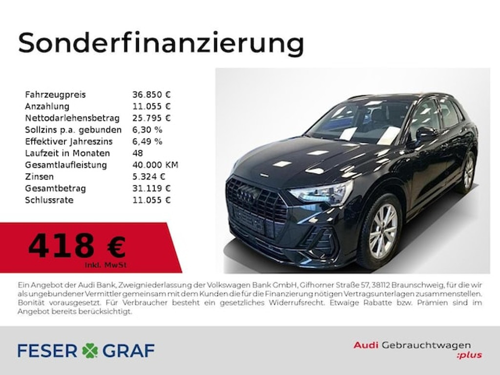 Audi Q3 2025 Benzine