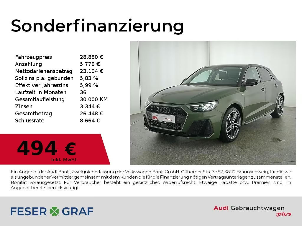 Audi A1 2025 Benzine