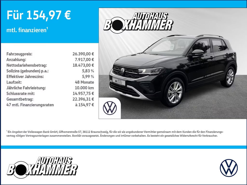 Volkswagen T-Cross 2025 Benzine