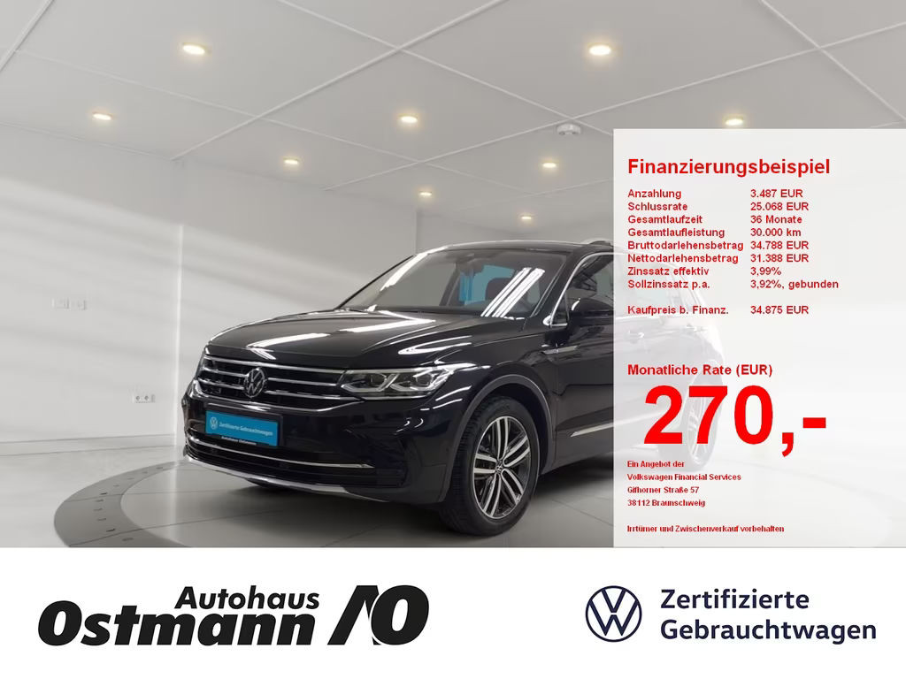 Volkswagen Tiguan 2022 Benzine