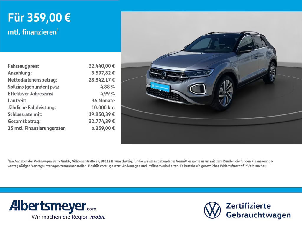 Volkswagen T-Roc 2024 Benzine