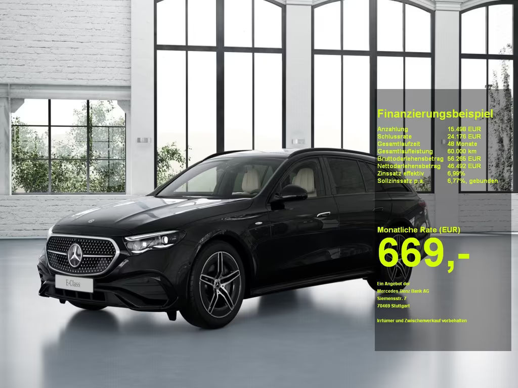 Mercedes-Benz E-Klasse 2025 Hybride Diesel