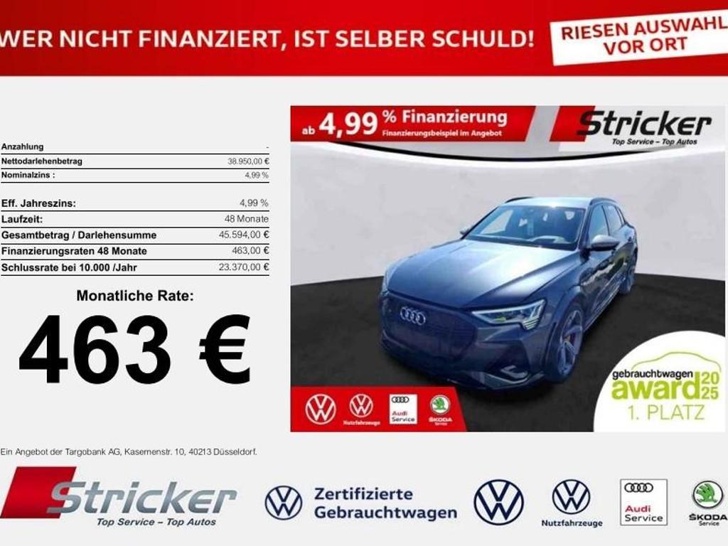 Audi e-tron 2022 Elektrisch