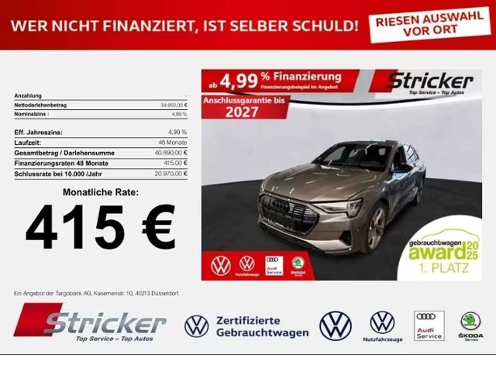 Audi e-tron 2022 Elektrisch