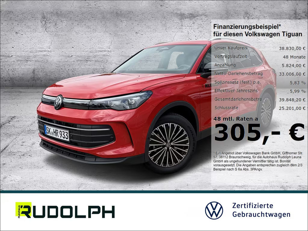 Volkswagen Tiguan 2025 Benzine