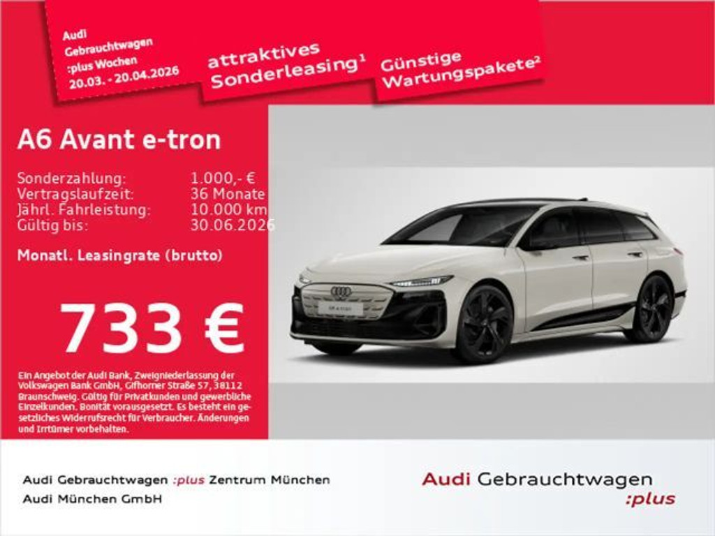 Audi A6 e-tron 2025 Elektrisch