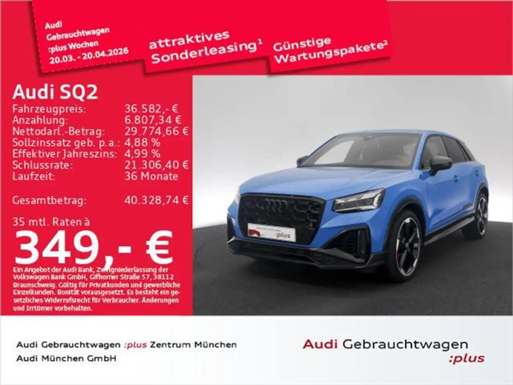 Audi SQ2 2022 Benzine