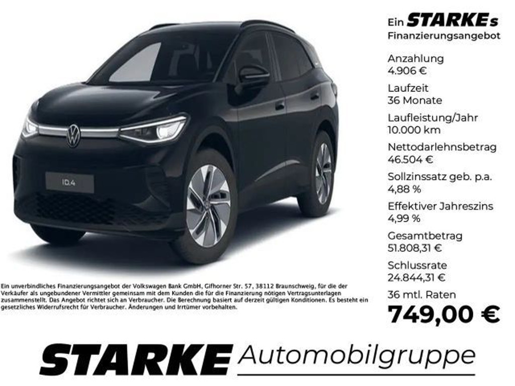 Volkswagen ID.4 2026 Elektrisch