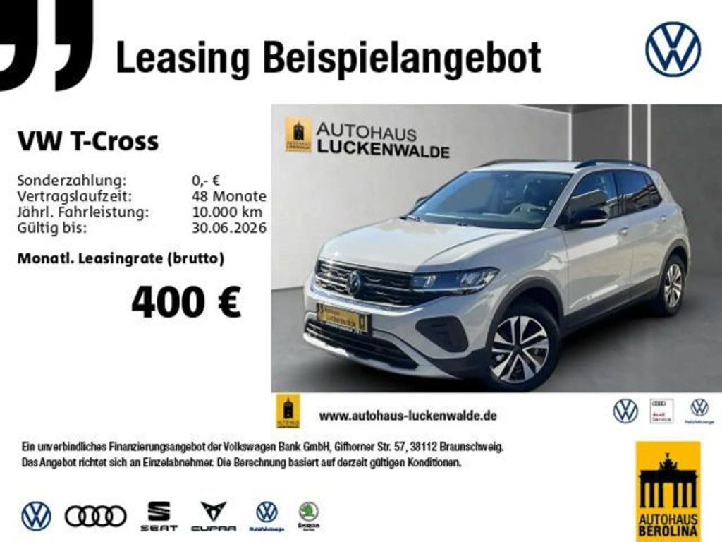 Volkswagen T-Cross 2026 Benzine