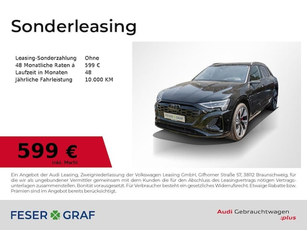 Audi Q8 e-tron 2025 Elektrisch