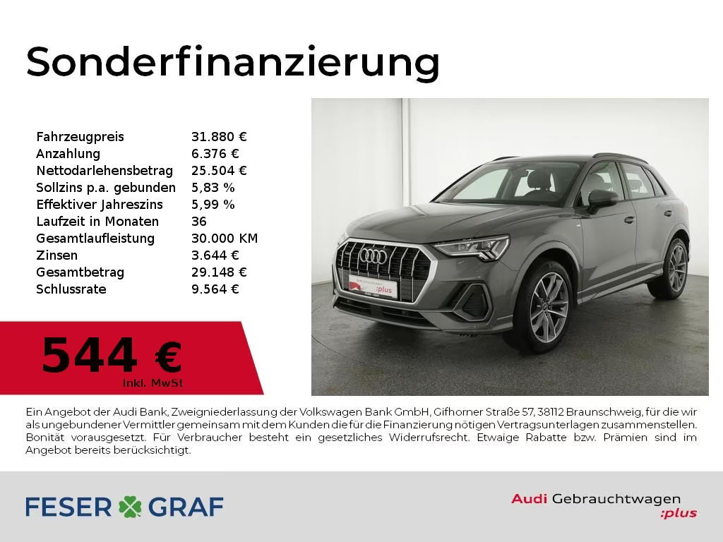 Audi Q3 2022 Benzine