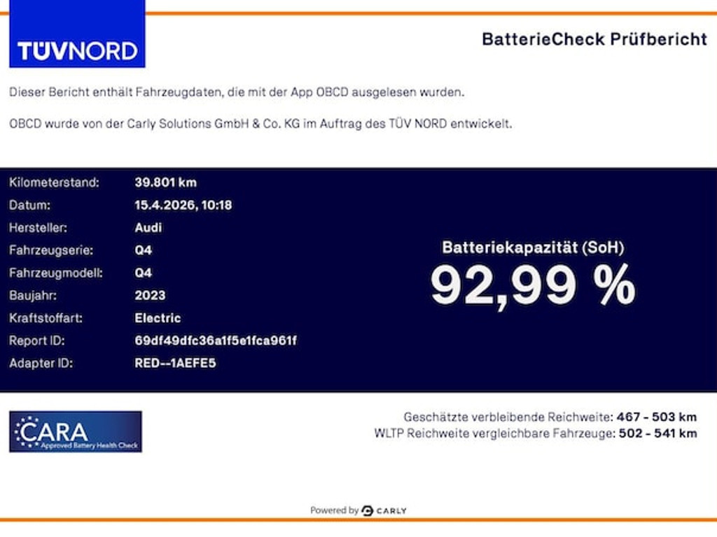 Audi Q4 e-tron 2023 Elektrisch