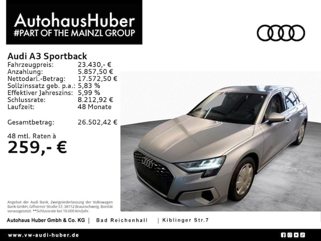 Audi A3 2023 Benzine