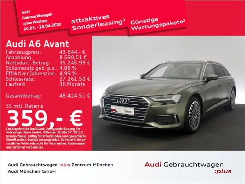 Audi A6 2022 Hybride Benzine