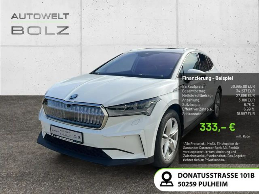 Skoda Enyaq iV 2022 Elektrisch