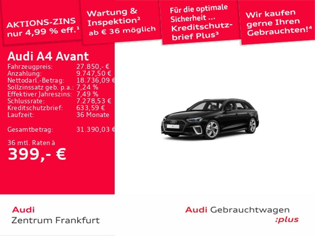 Audi A4 2023 Benzine