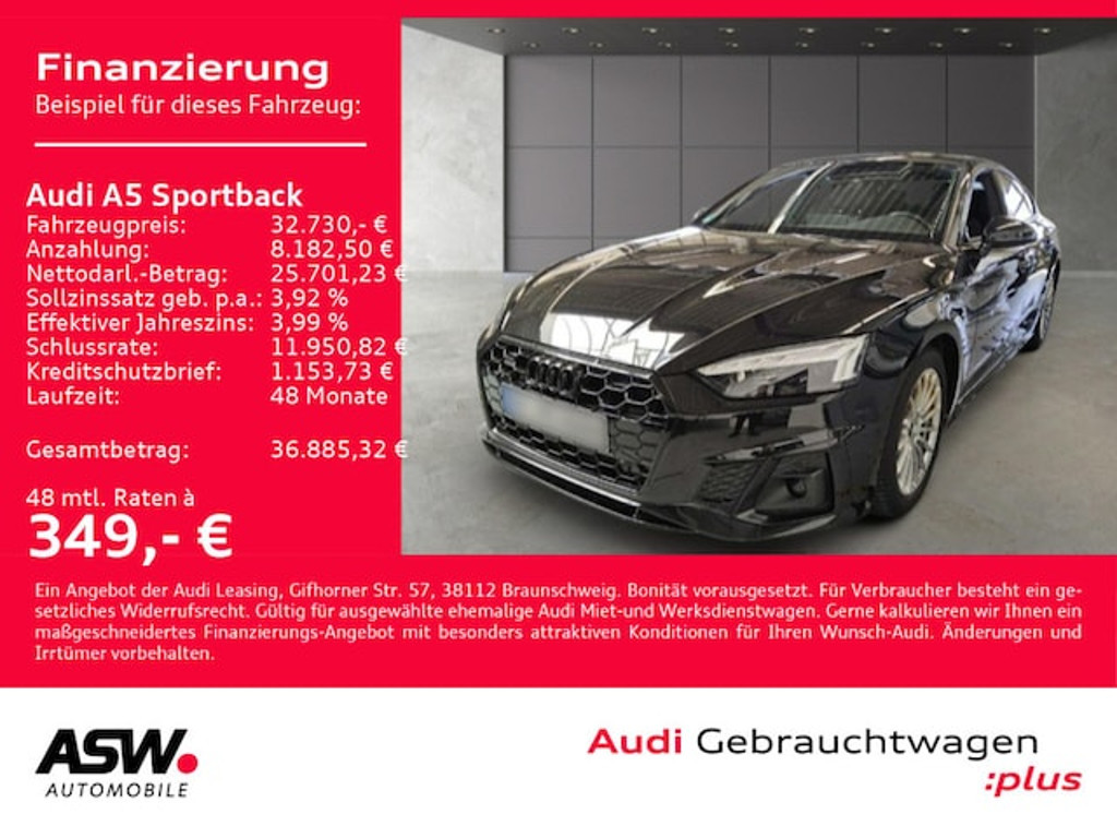 Audi A5 2022 Benzine
