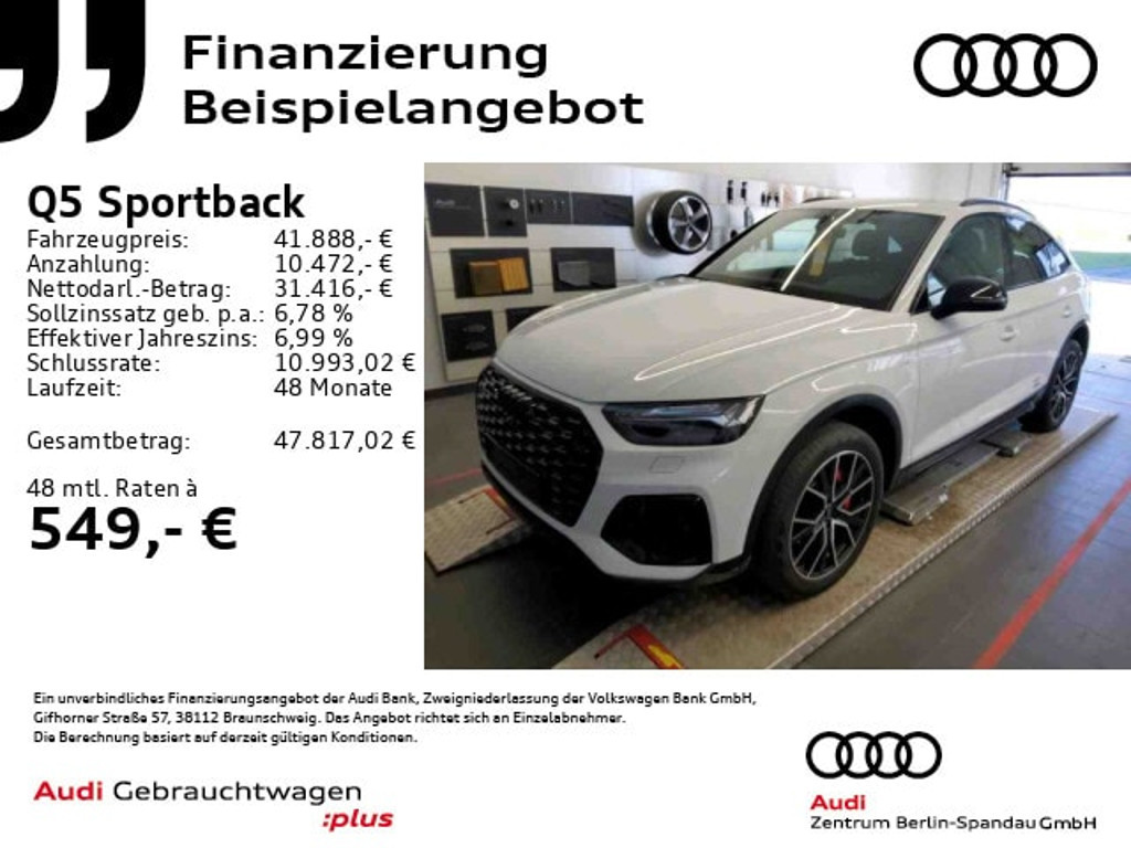 Audi Q5 2022 Benzine