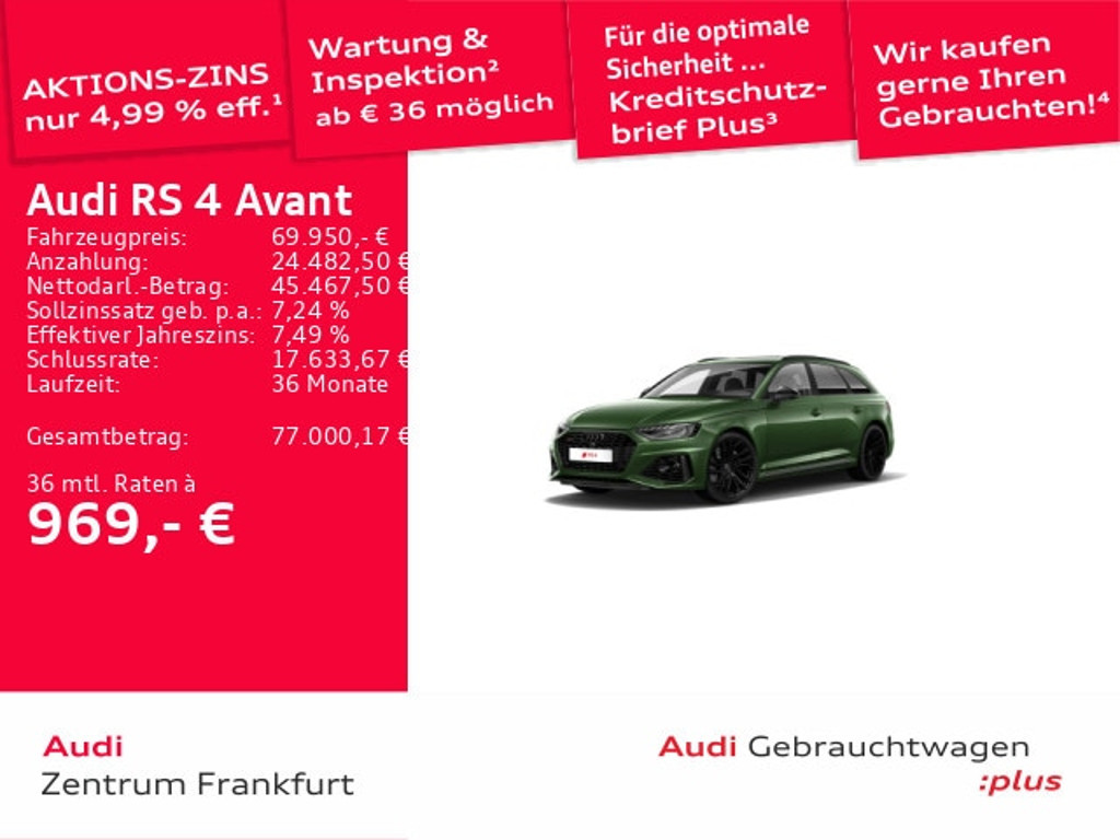 Audi RS4 2022 Benzine