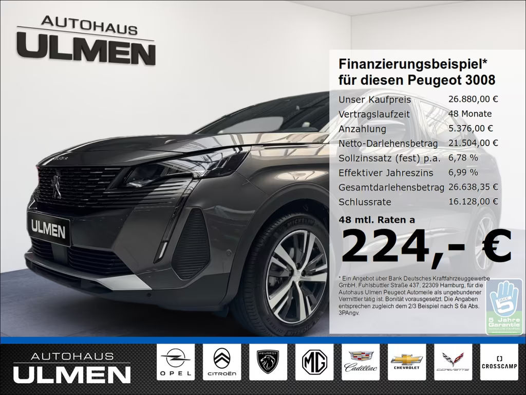 Peugeot 3008 2024 Benzine