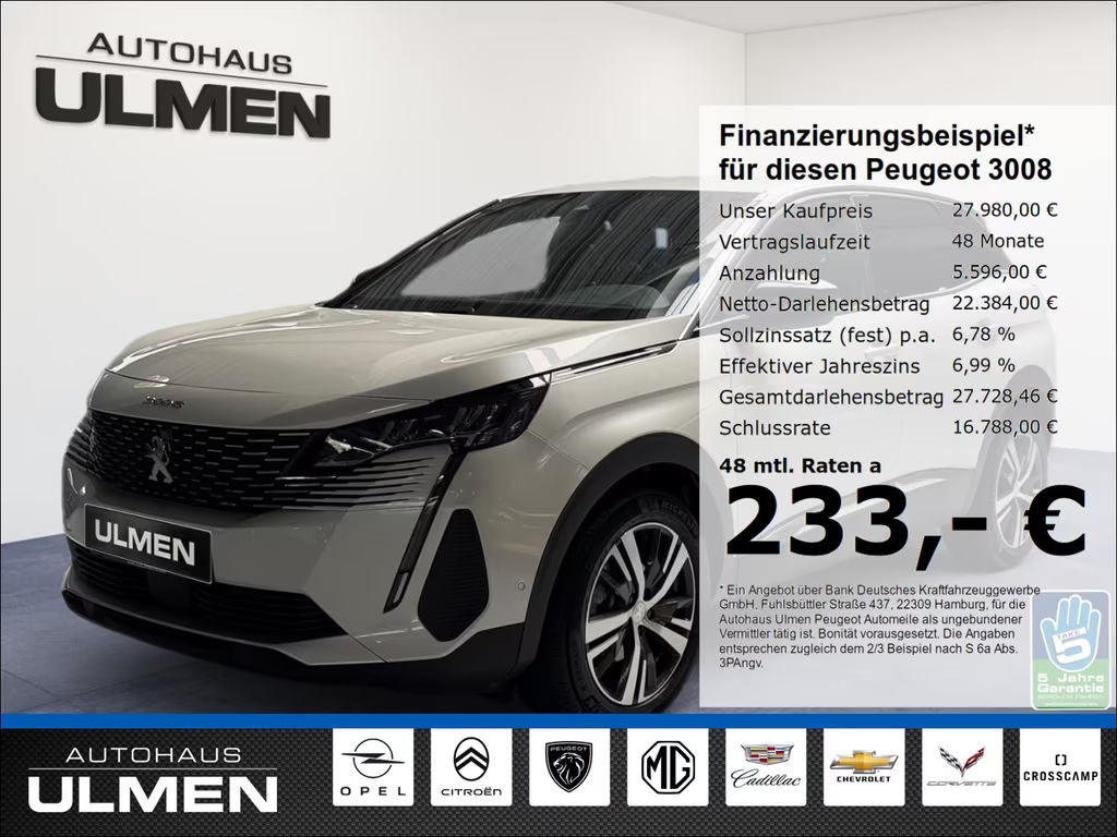 Peugeot 3008 2024 Benzine