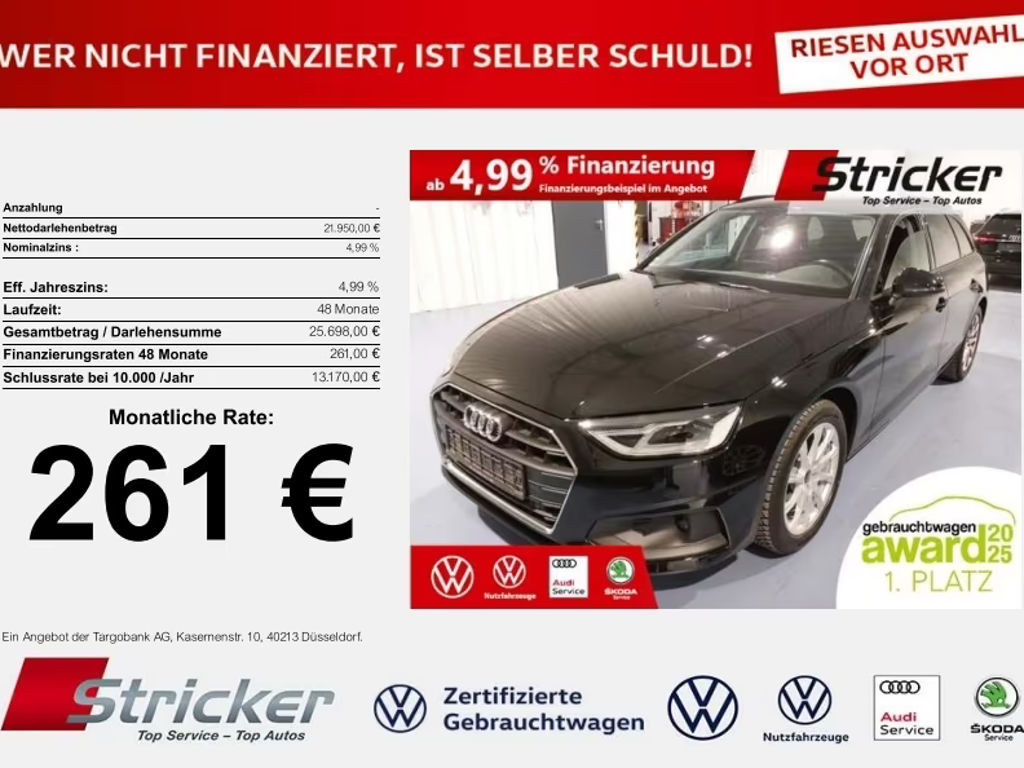 Audi A4 2022 Benzine