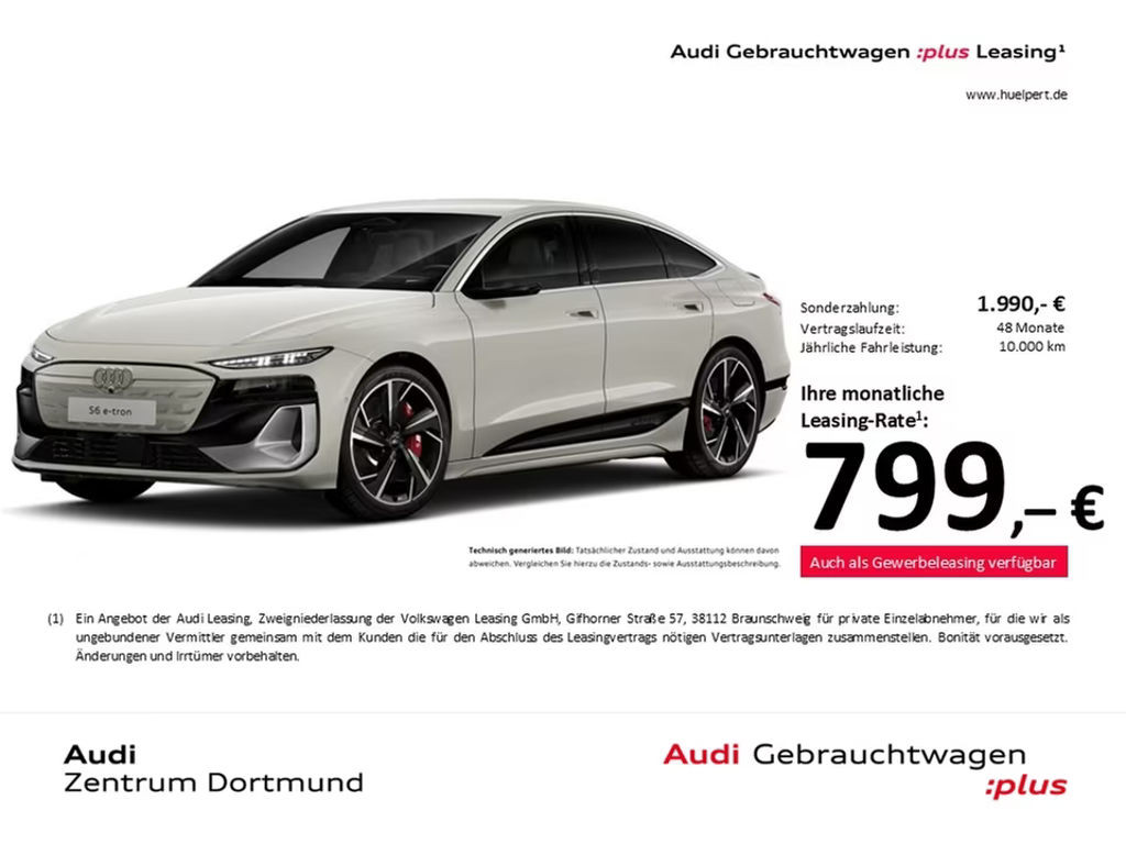 Audi S6 e-tron 2025 Elektrisch
