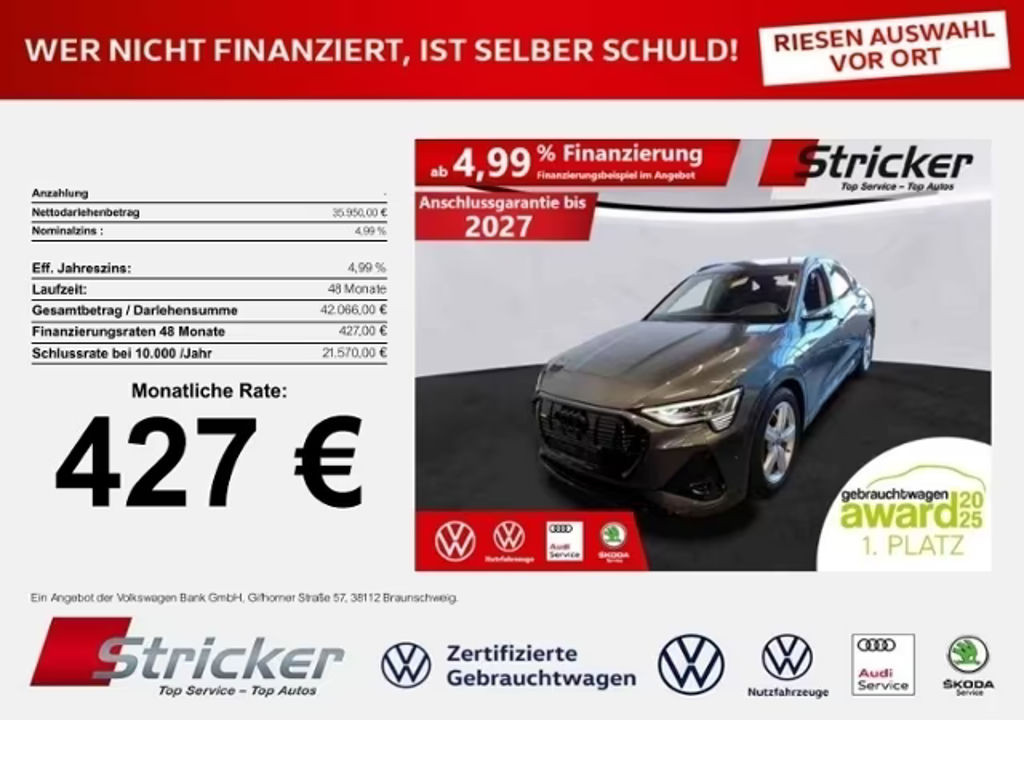 Audi e-tron 2022 Elektrisch