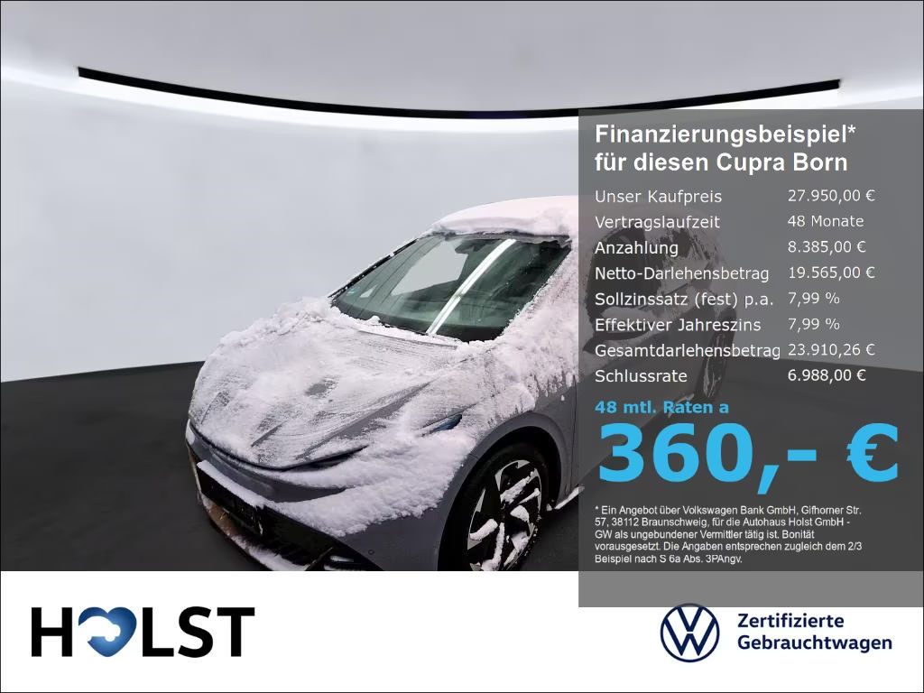 Cupra Born 2023 Elektrisch