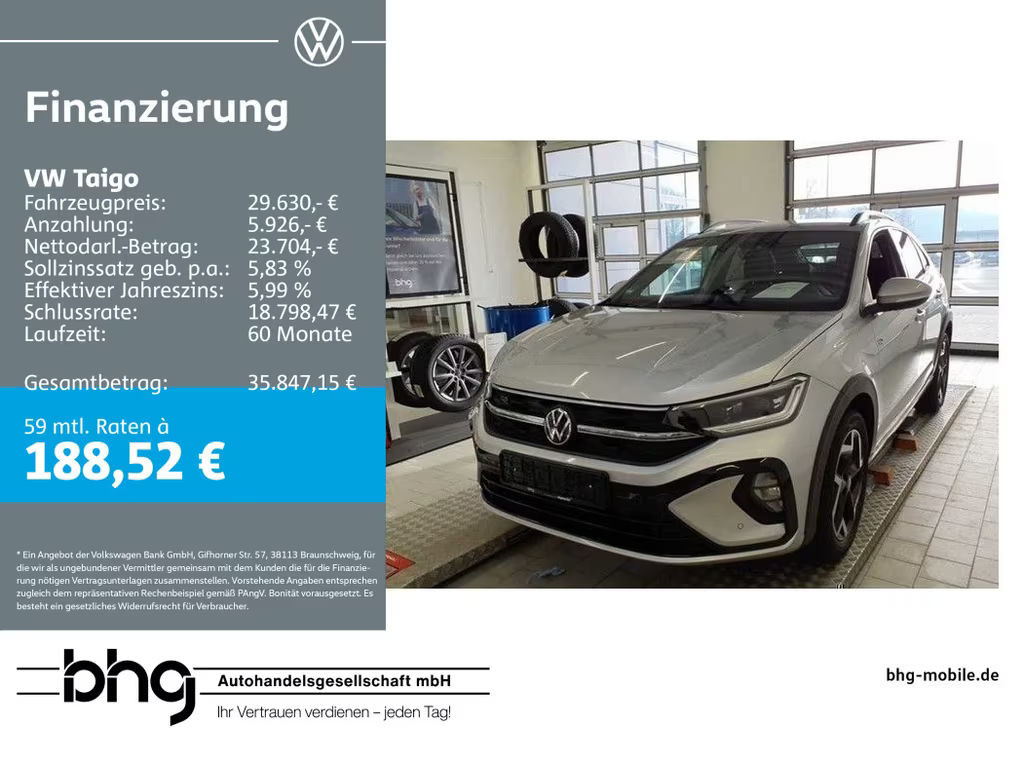 Volkswagen Taigo 2025 Benzine